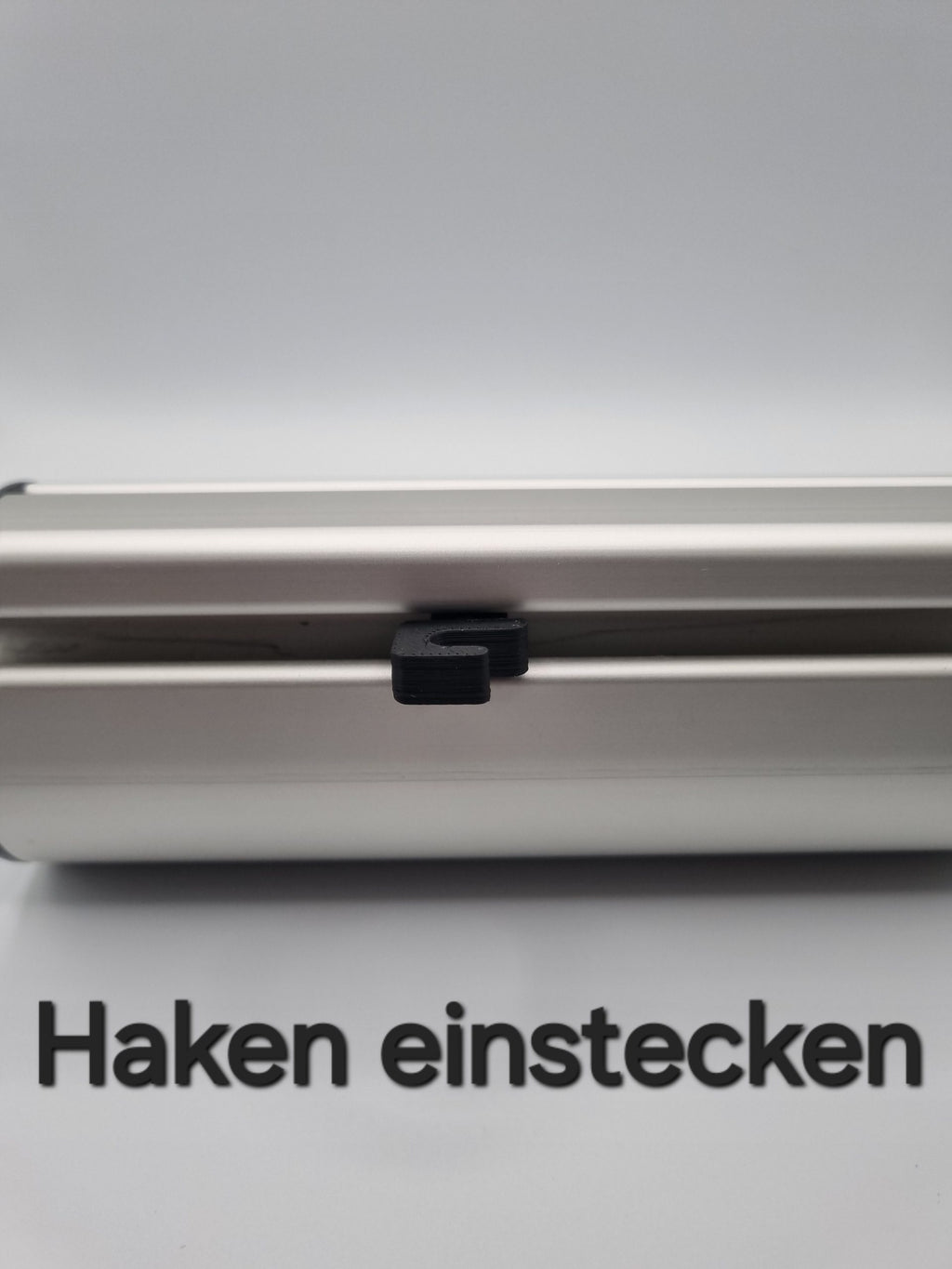 10'er Set Einsteckhaken für WIGO-Welle - Dachstangenführung -schwarz