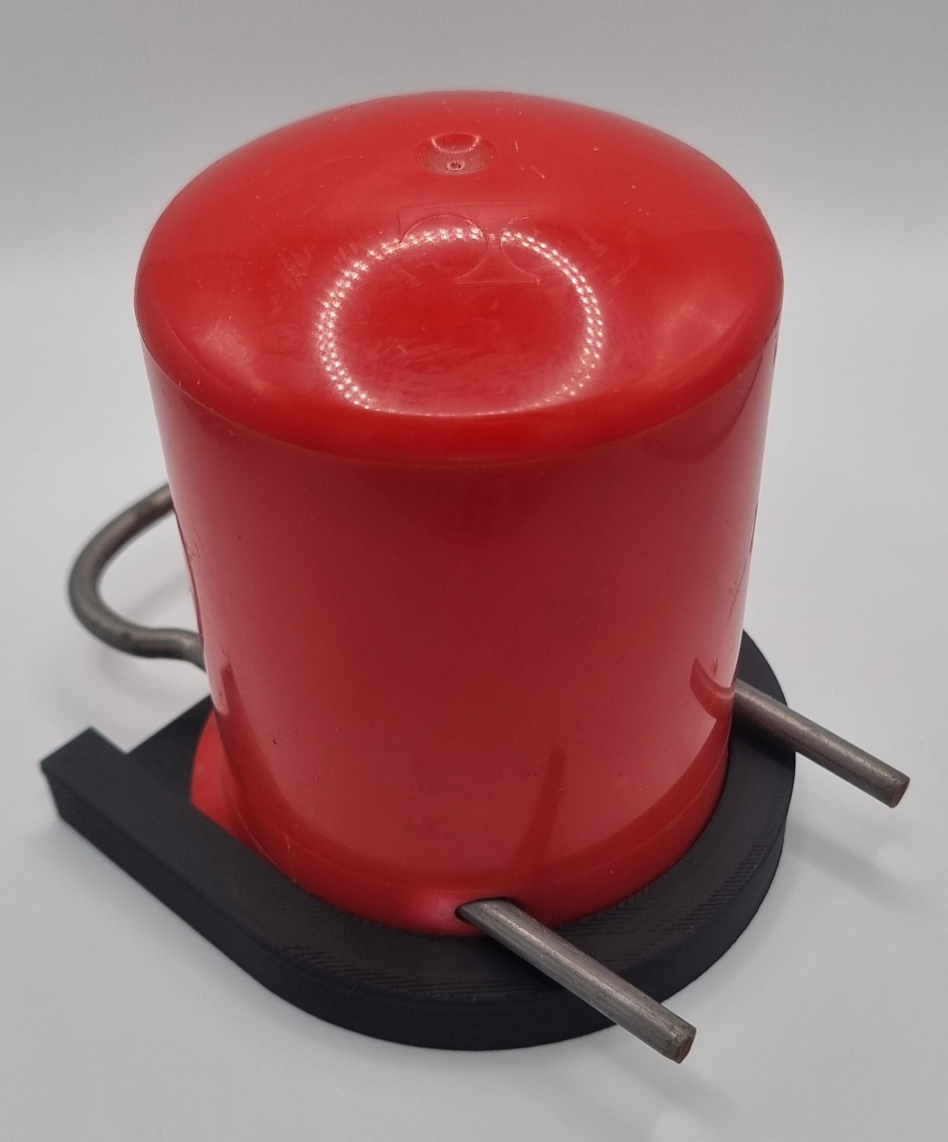 Gasflaschenkappenhalterung V2, versch. Farben